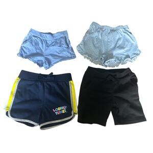 Toddler Girls Shorts Bundle 3T-5T OshKosh Looney Tunes Garanimals Carter's